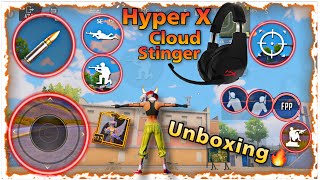 HyperX Cloud Stinger Unboxing🔥l Gaming review HyperX cloud stinger🎧l BGMI l PUBG l #Xiu Gaming