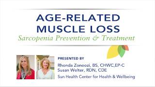 Lifestyle Interventions for Age Related Muscle LossSarcopenia