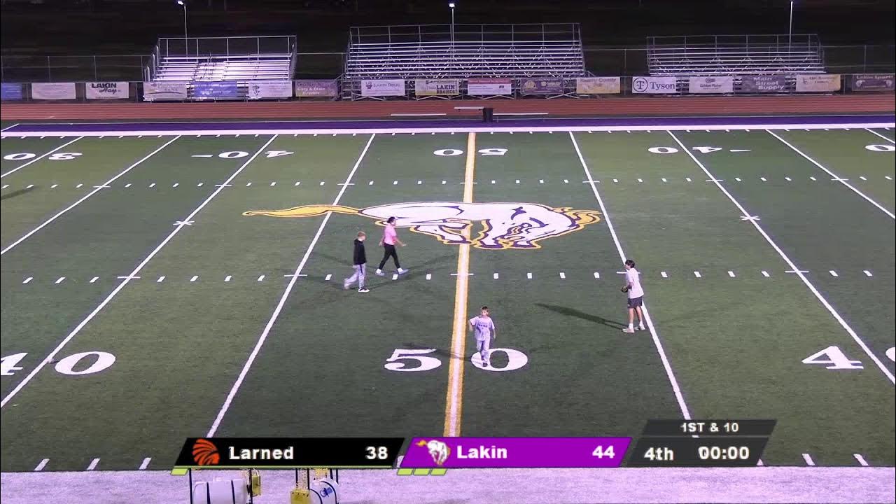 Lakin Broncs Football vs Larned YouTube