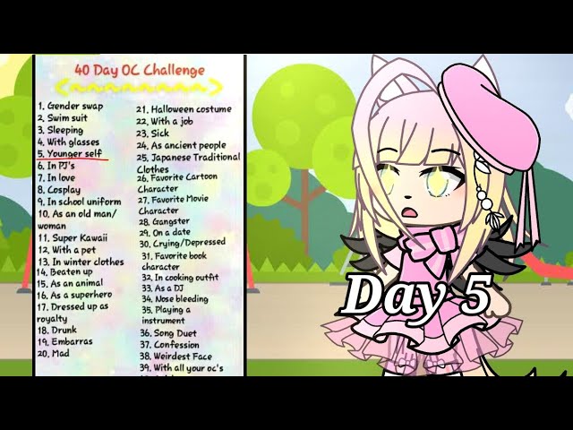 40 Day OC Challenge! Part 5