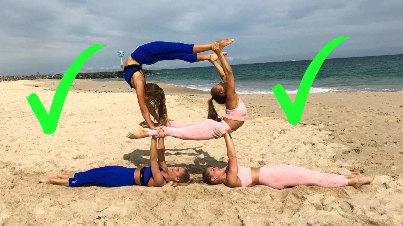 Extreme Yoga Challenge Older Twins Vs Younger Twins! - Youtube