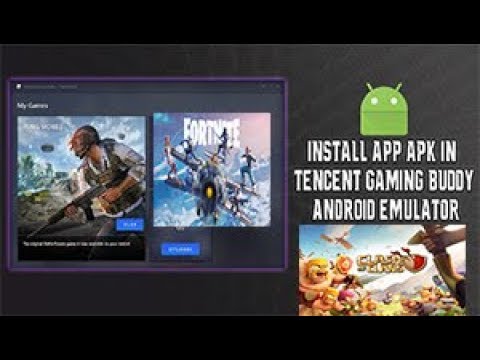 Install Any App On Tencent Gaming Buddy Pubg Fortnite Arsl Vynz Youtube