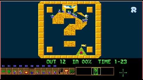 Lemmings The mystery box (my solution)