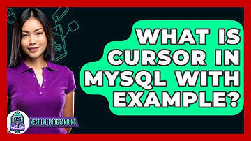 What Is Cursor In MySQL With Example? - Next LVL Programming