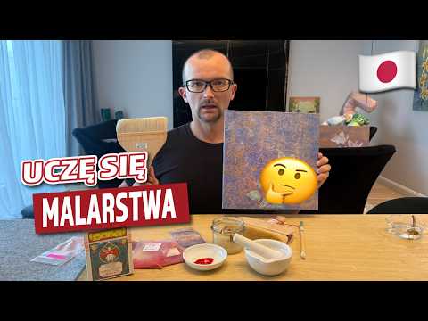 I spent the day learning JAPANESE NIHONGA PAINTING thumbnail