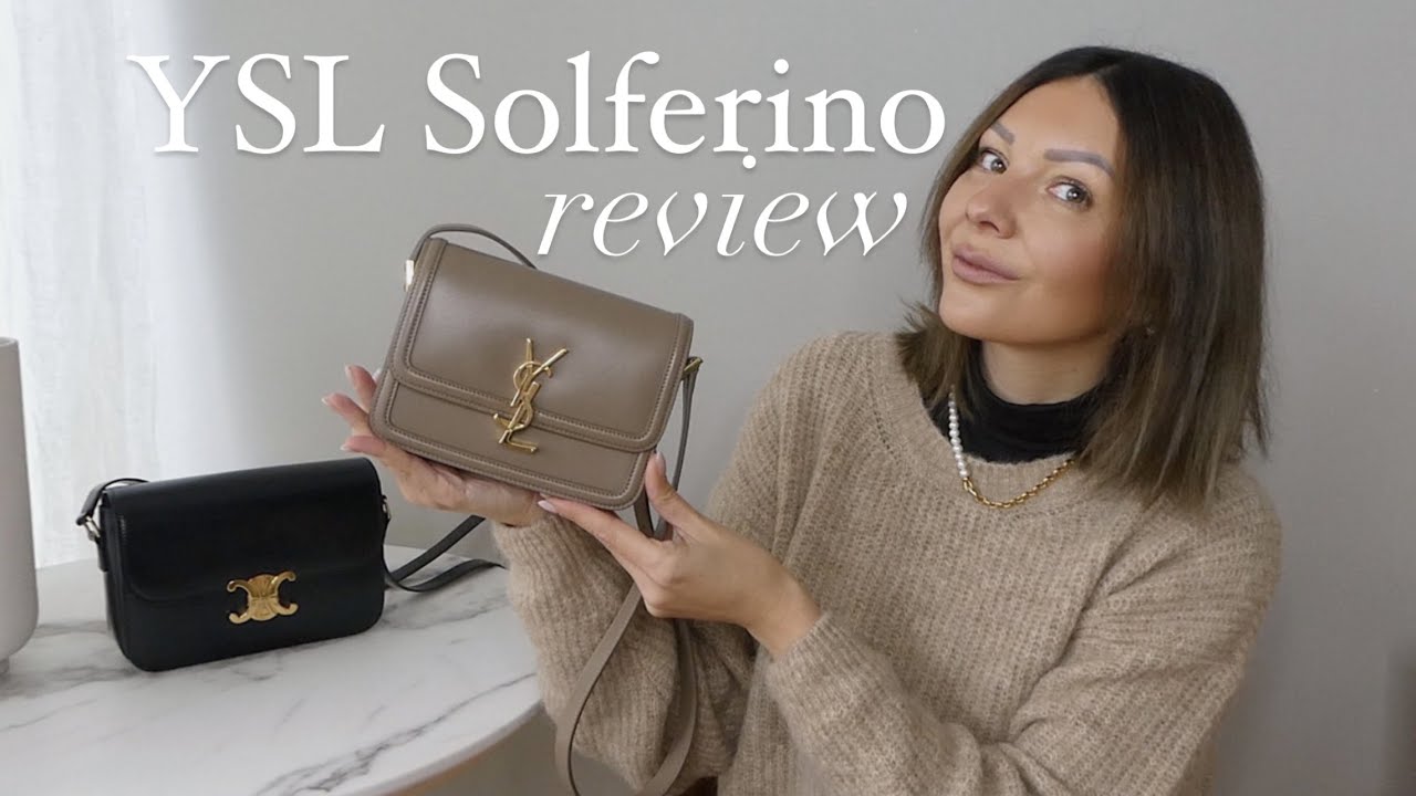 YSL SOLFERINO BAG REVIEW, TRY ON, WHAT FITS