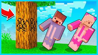 MIPAN & ZUZUZU TIDAK BISA MENYENTUH KAYU DI MINECRAFT!
