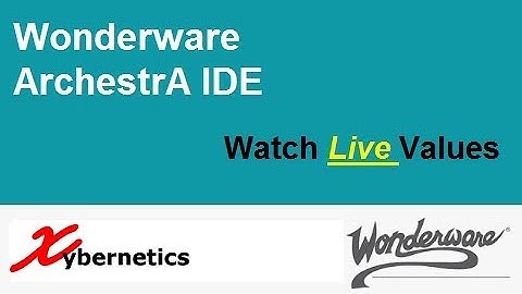 Wonderware ArchestrA - Seeing Live Values
