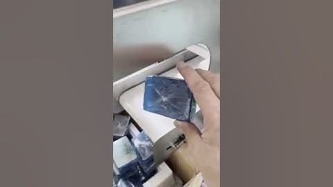 Square soap film wrapping machine automatic hotel bar cling films wrapper