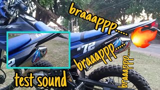 Download lagu TEST SOUND KNALPOT NOCTUS T5 BY NORIFUMI DI WR 155 R