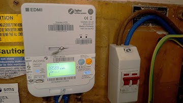 Video met instructies voor het uitlezen van de meterstanden van de Aclara SGM1412-B met een enkel...