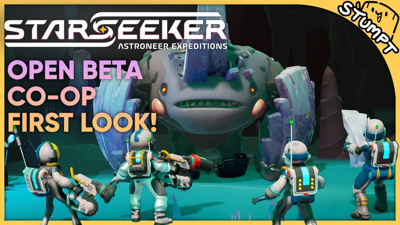 Astroneer Starseeker Open Beta Co-op First Look!