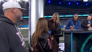 Charissa Thompson speaks to Jaxson Dart s parents about Giants quarterback s behavior