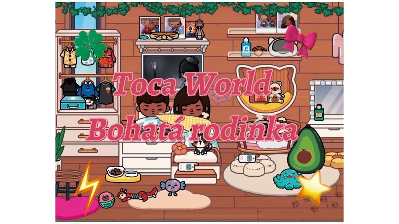 Toca Boca Bohatá rodinka 2 . Díl 🐾🦩🥭🍡🍙