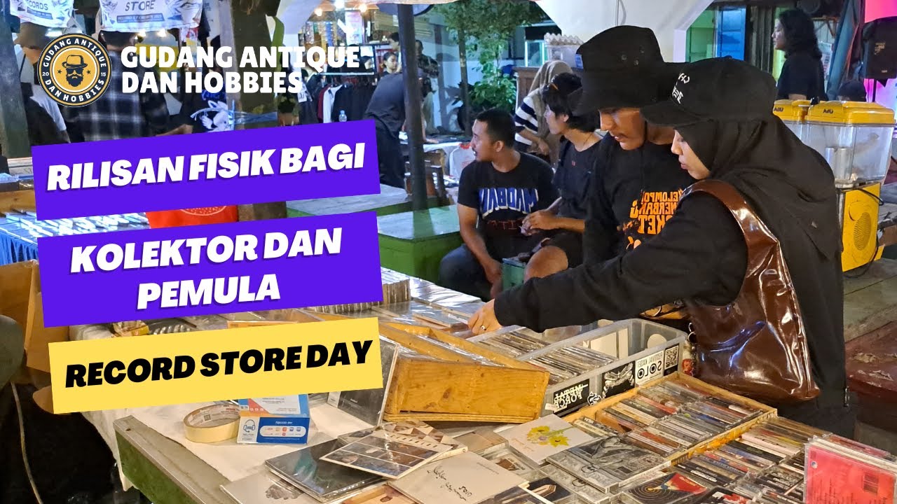 Rilisan fisik bagi kolektor dan pemula: Record Store Day