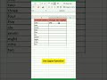 Upper function in Excel #excel #shorts