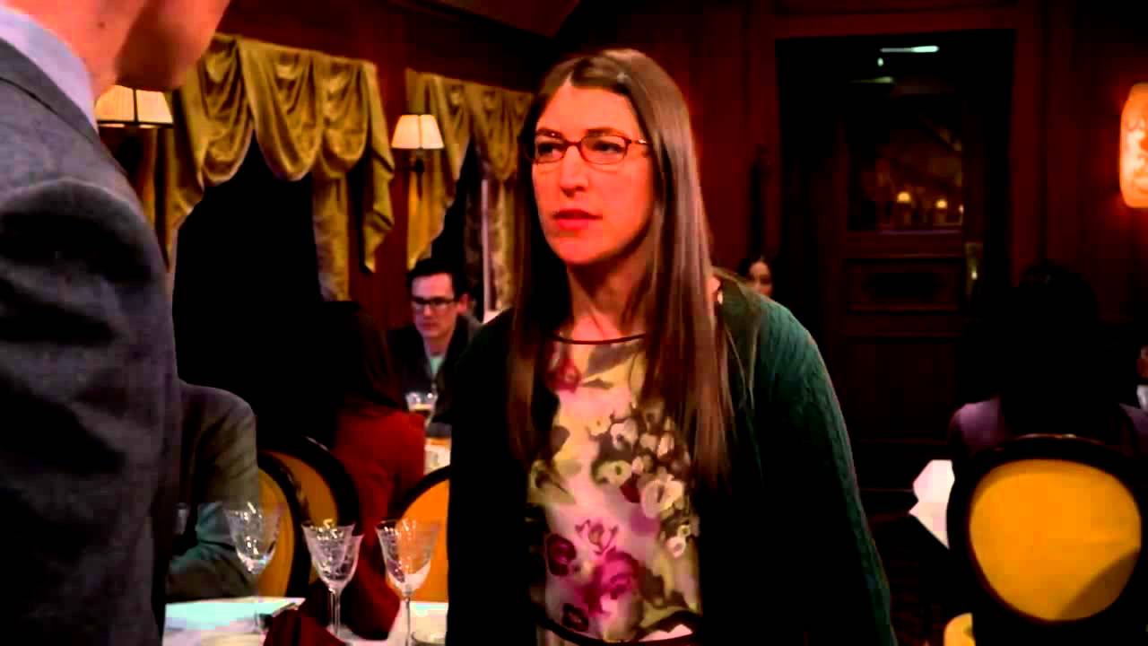 The Big Bang Theory - Sheldon Kisses Amy - YouTube