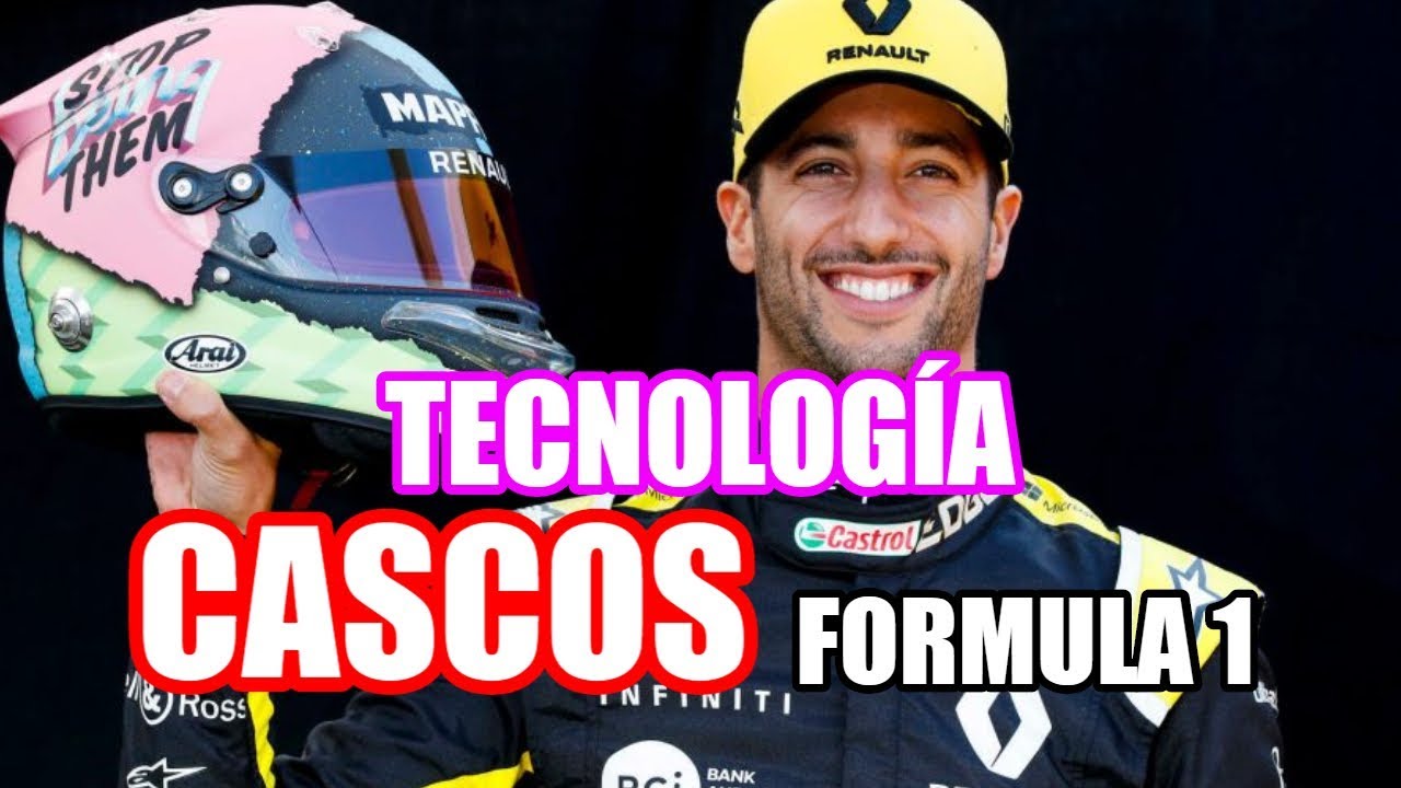 ������ ¿Cómo es un CASCO de FORMULA 1? *Tecnología, Historia y Partes* ������