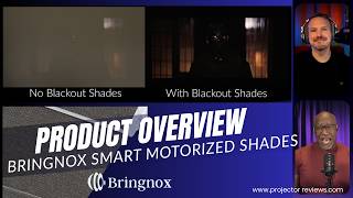 Improve Your Projector's Picture Quality During the Day with Bringnox Motorized Blackout Shades