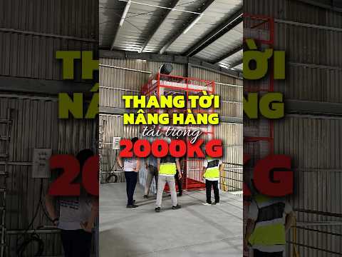 Có Gì Trong Thang Tời Nâng Hàng Tải Trọng 2 Tấn - 2 Điểm Dừng