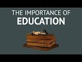 The importance of education  whats the real purpose of education