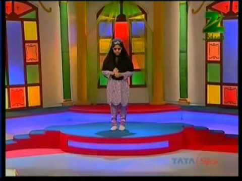 Alveena qureshi on zee salaam  hamd e elahi naat e rasool 2