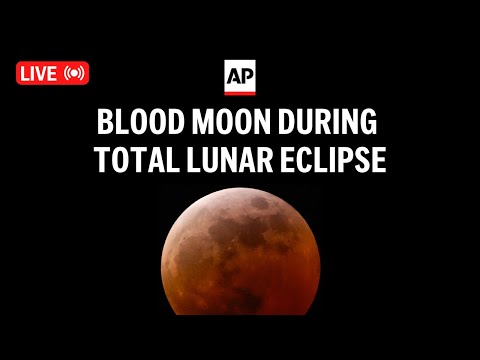 Blood Moon 2025 LIVE Lunar Eclipse In Iraq