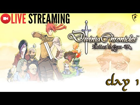 Divinia Chronicles: Relics of Gan-Ti Live Stream Part 01