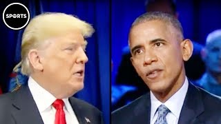 Obama TROUNCES Trump On Athletes Protesting