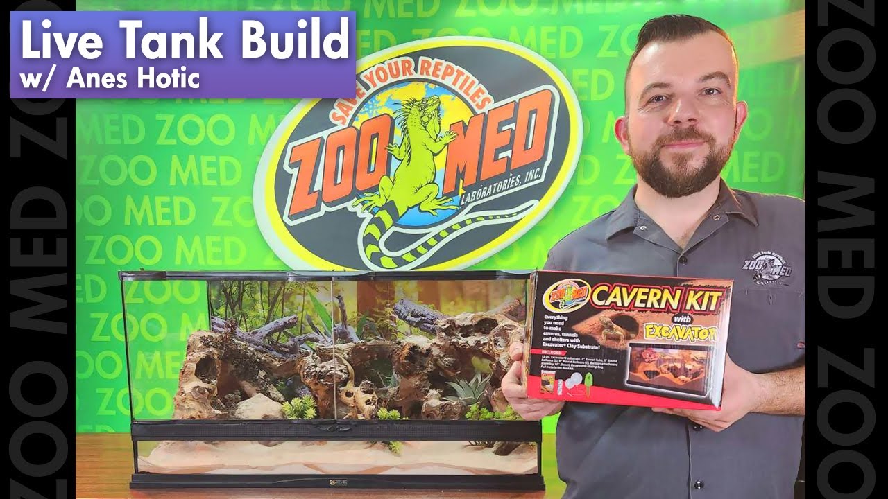  Zoo Med Cavern Kit with Excavator : Toys & Games