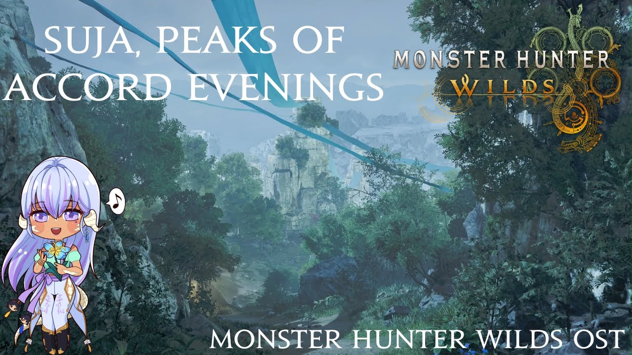 Monster Hunter: Wilds -  Suja, Peaks of Accord Evenings 1 Hour OST Loop