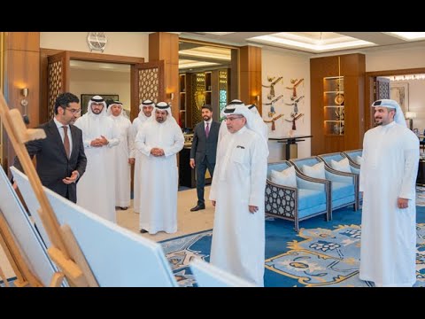 سمو ولي العهد رئيس مجلس الوزراء يلتقي سمو الشيخ محمد بن سلمان بن حمد آل خليفة