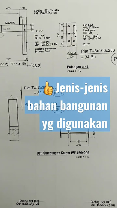 [Ketiga] Cara mudah mempelajari gambar bangunan ternyata unsur ini #arsitekbaja