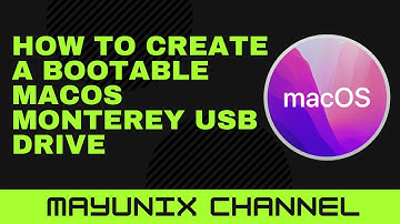 How to create a bootable macOS Monterey USB drive