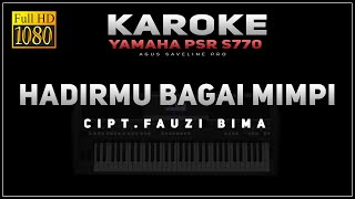 HADIRMU BAGAI MIMPI KARAOKE | dirumah ajah #covid19 chords