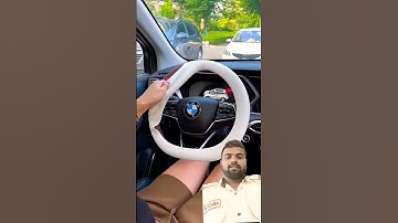 BMW car 🚗 steering cover #asmr car cover #automobile #funny #asmrsounds #carsminicar #gadgets