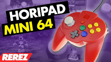 Best Controller Ever for the Nintendo 64 - HORIPAD Mini 64 - Rare Obscure or Retro - Rerez