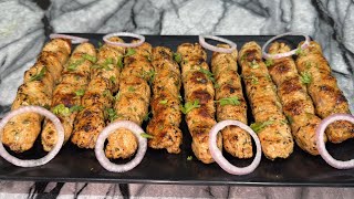 Soft juicy Mazedar Dawat special Seenkh kabab recipe by Hina khan #seekhkabab  screenshot 4