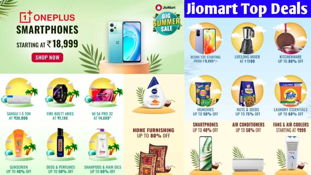 Jiomart Big Summer Sale 2023 Jiomart Grocery Offer Jiomart Offers