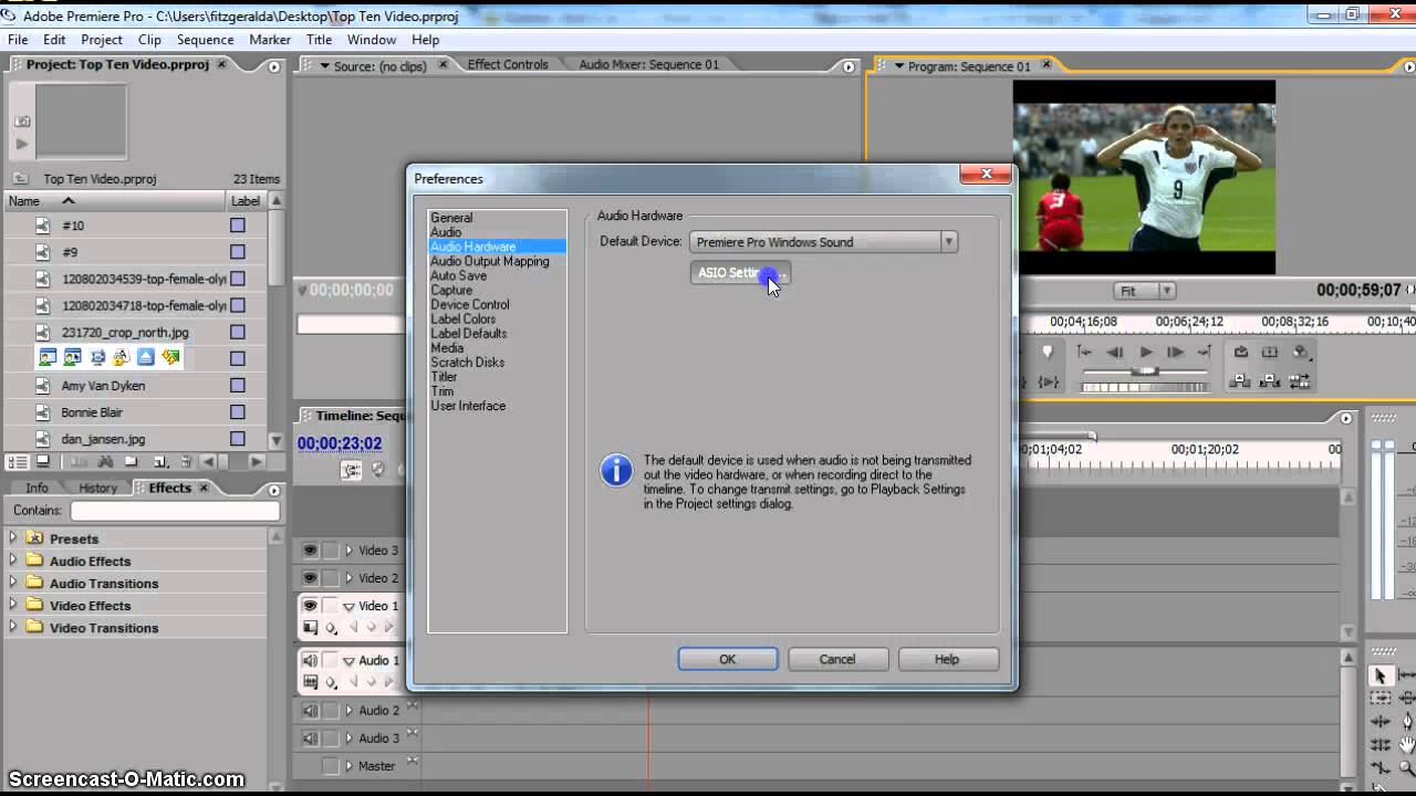 Fix Sound/HEadphone Issue Premiere YouTube