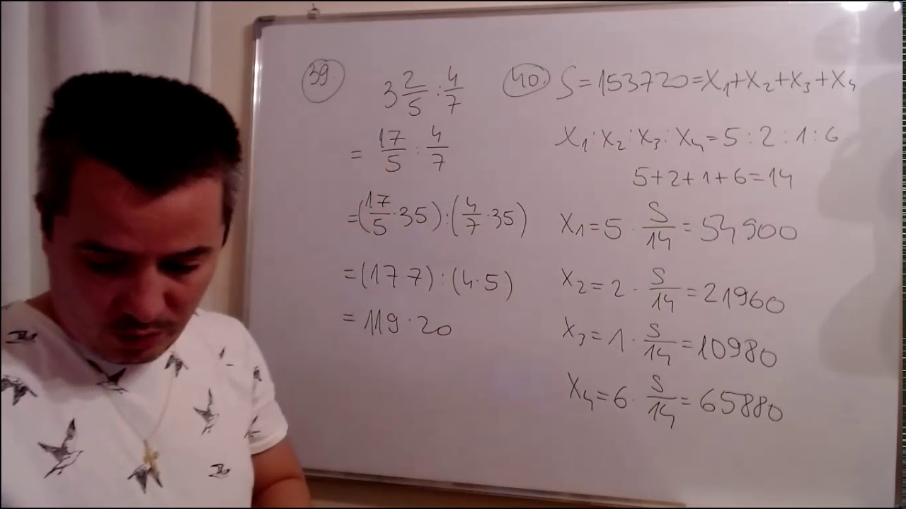 Privredna matematika - račun deobe