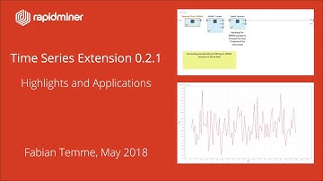 An Introduction to Time Series Extension Version 0.2.1 | RapidMiner