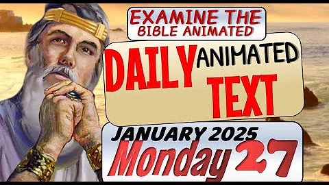JW DAILY ANIMATED TEXT 🔵JEHOVAH WILL SUPPORT YOU✅ EXAMINE THE BIBLE ANIMATED