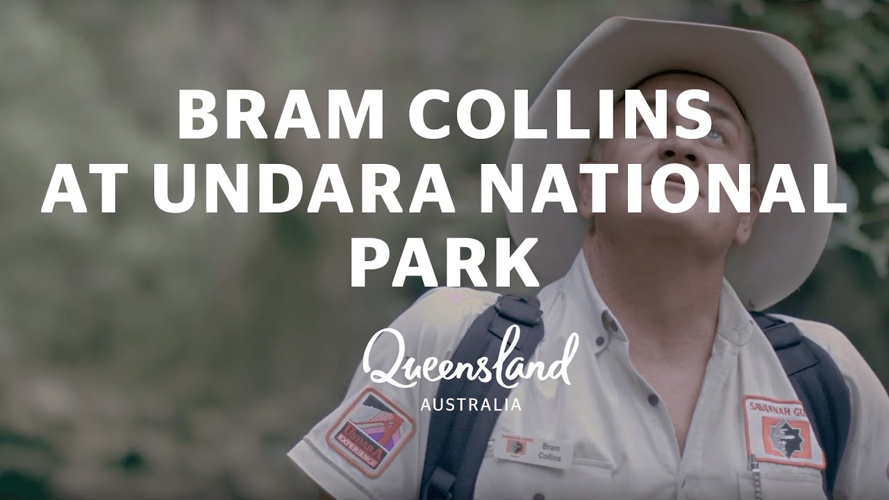 At Undara National Park with Bram Collins, where life is beautiful one day and perfect the next