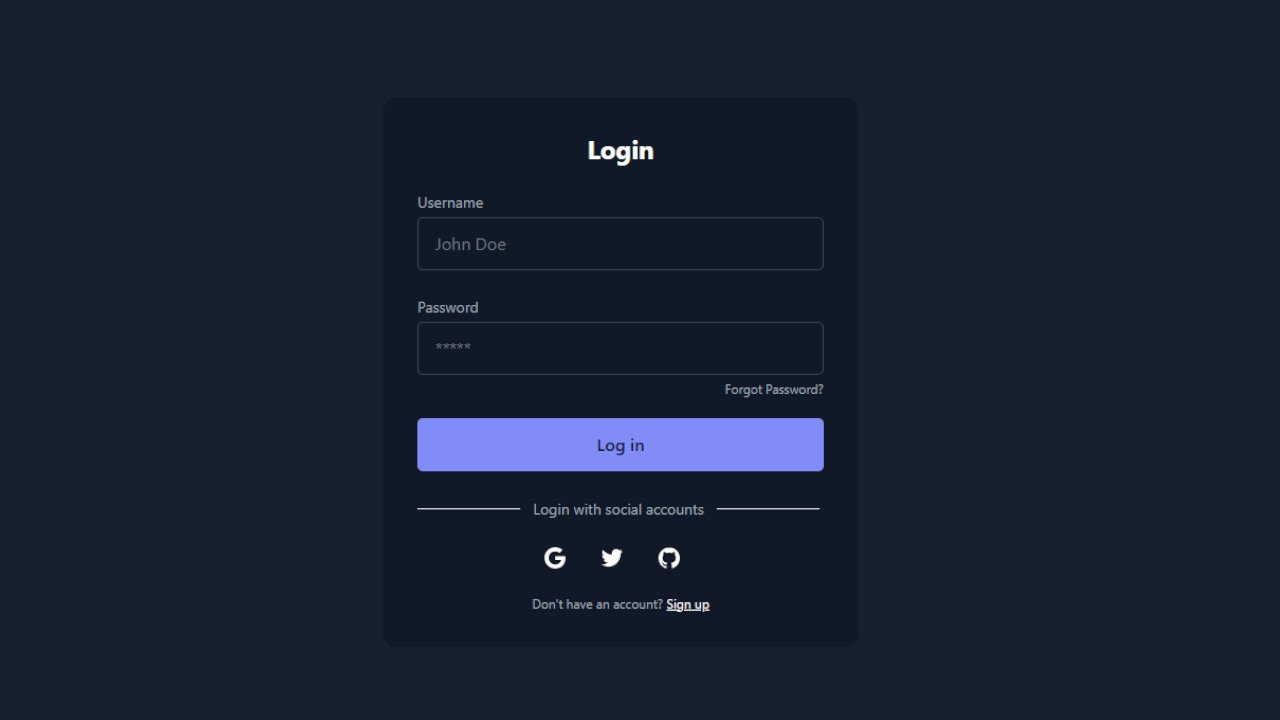 How to Create a Login Form in HTML & CSS - YouTube