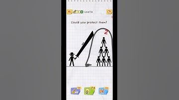 Draw 2 Save: Stickman Puzzle Level 51 Gameplay Android IOS