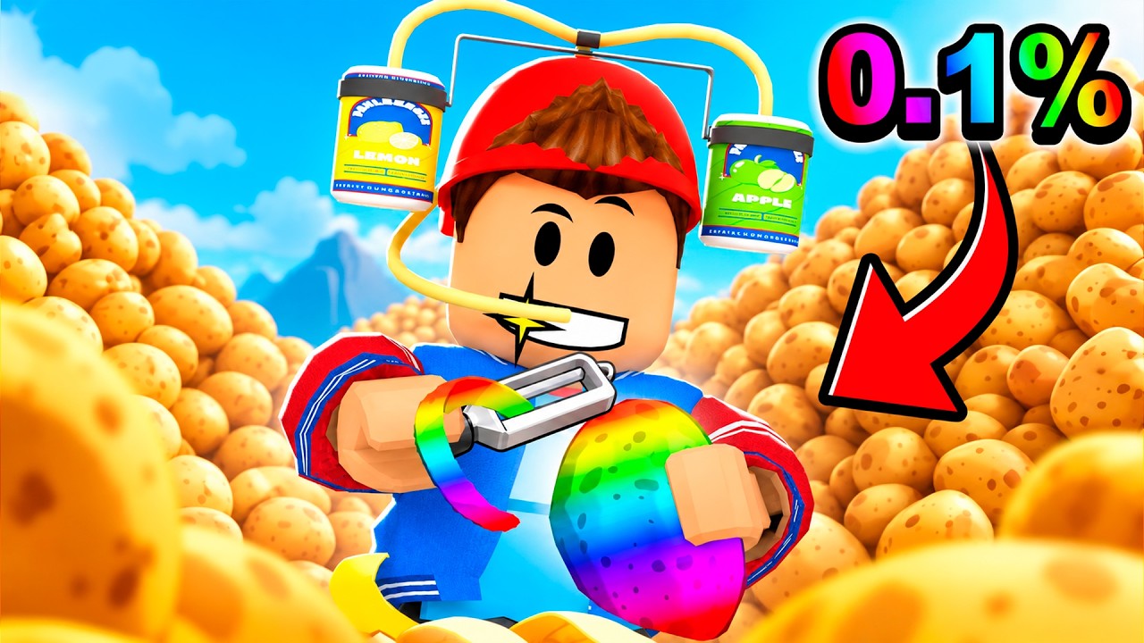 SCHÄLE DIE KARTOFFEL in Roblox!