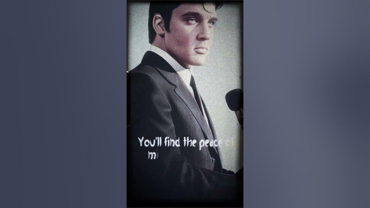 Elvis Presley – Crying in the Chapel | A Moment of Pure Soul 🎙️