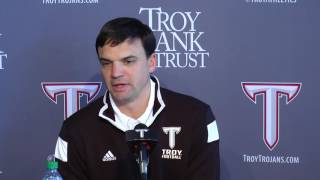 Neal Brown Press Conference - Texas State Game