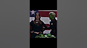 Supergirl Making Green Joke Abt Brainiac 5 | 3D Trend. #shorts